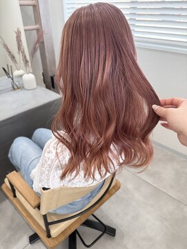 ヘアー アトリエ アンジー(Hair Atelier Angee) ピンクベージュ