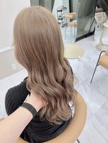 ディスイズ(thisis)&nbsp;【thisis】ミルクティーベージュ/韓国風/レイヤーカット