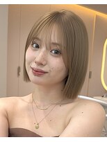 サンドイエナ 横浜店(sand yena)&nbsp;似合わせ切りっぱなしボブ