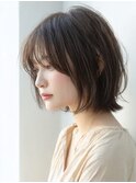 レイヤーカット/ボブ/髪質改善カラー/縮毛矯正/暗めカラー