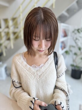 ロン(RON) 【ボブ×春ベージュ】