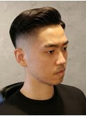 サイドパート・スキンフェード