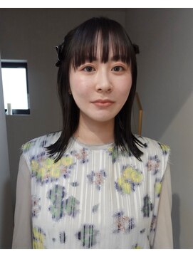 メゾンシアー(Maison Sheer) タイトアレンジ/ タイトハーフアップ