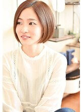 エフ・エール&nbsp;ショートカット/ボブ/白髪ぼかし/白髪ぼかしハイライト