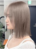ダブルカラーミルクティーピンクホワイトパープルハイトーン韓国