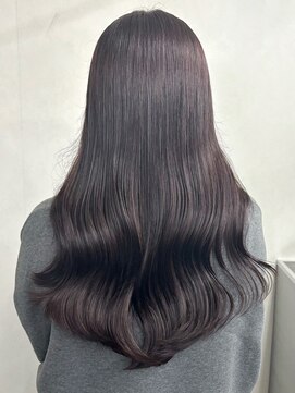 アロ 梅田(alo) 【苗代萌】ブリーチなしでできるラベンダーブラウン