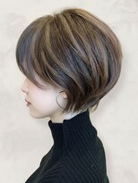 モダンクラフト 長町南店(modern craft) 丸みショート×艶感ボブスタイル◎大人っぽ上品ヘア