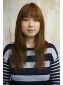 厚めバングが大人かわいいクラシカルな抜け感ラウンドボブ