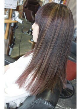 オーバーキャプテンネイキッド(OVER CAPTAIN NAKED) 清楚×ラベンダーグラメッシュ