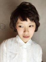 アンピーノ(Un pino) 黒髪ショート×ショートバング