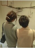 追いコン双子アップスタイル