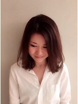 ロンド ブランシュ 錦糸町北口(Lond blanche)&nbsp;内巻き外ハネワンカールスタイル☆担当 副店長川上功介