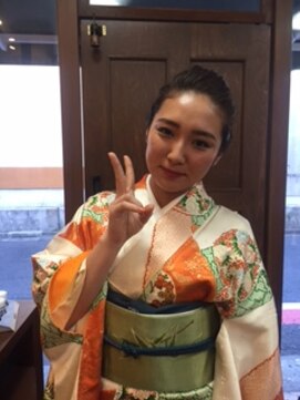 ヘアーメノウ 亀有店(hair menou) 歌舞伎*訪問着