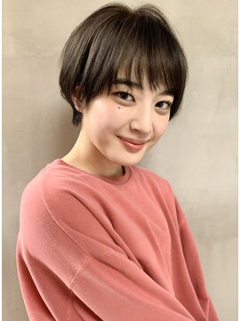 ミィ 表参道(mee.) 【mee.】 ハセガワヒトシ 大人可愛いショート☆ラベンダー