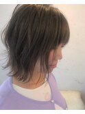 milktea gray × bob