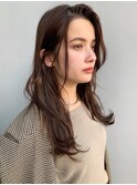 【山田】小顔ゆるふわパーマ外ハネロング