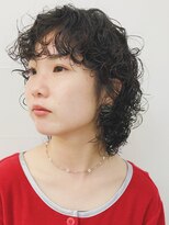 モロコ 神保町 小川町店(moloco)&nbsp;Aラインボブミントアッシュくすみカラーマロンベージュ[神保町]4