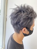 ジプソ(Gypso Hair salon)&nbsp;メンズブリーチカラーシルバー