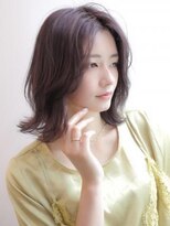 アグ ヘアー ルアナ 西大寺店(Agu hair luana) 《Agu hair》伸ばしかけにも◎韓国風ロブ