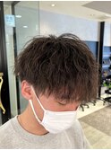 ツイストスパイラルパーマアドミオフェード
