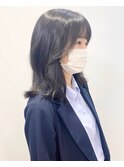 【松戸 石山】地毛風透明感カラー艶カラー外ハネレイヤー