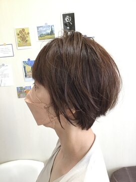 フープ(hoop) オーガニックVEGANカラーwithメリハリショート