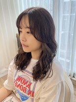 ネオリーブ チロル 横浜西口店(Neolive CiroL.)&nbsp;インナーカラー くすみベージュ 秋カラー