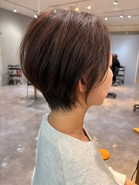 ジアン バイ ミルボン 西宮ガーデンズプラス(GIEN by milbon) ビフォーアフター/大人ショートレイヤー/山城 茂稔