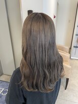 アヴァンスアンス 広島袋町店(AVANCE.ens)&nbsp;ダブルカラー×グレージュカラー