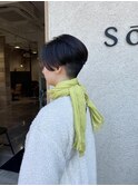 20代・30代のツーブロック女子(Sourire 神田)