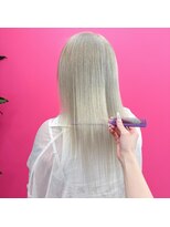 ロサ ファイブヘアー(Rosa..5Hair)&nbsp;可愛すぎる！ホワイトブロンド！