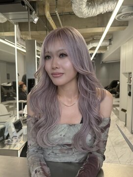 ヴァイス 新宿店(VAICE) ミルクティーベージュ／レイヤーカット