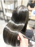 オリーブグレージュ / 髪質改善カラーエステ / 長町