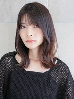 ビビディバビディブー(Bibbidi.bobbidi.boo) 暗髪透明感カラーアッシュうるつやくびれヘア