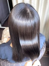 ヘアーサロン ノルテ(Hair Salon NORTE)&nbsp;SP縮毛矯正/超音波カラーで落ち着いたラベンダーアッシュ