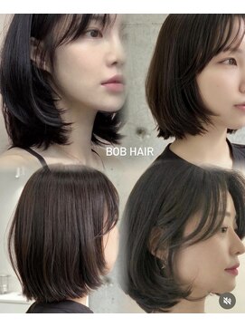 ヒン(HIN) 韓国風レイヤーボブ