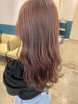 テーラヘアー 公津の杜店(TELA HAIR) ダブルカラーピンクブラウン【TELA HAIR 公津の杜店】