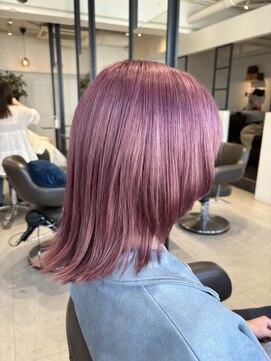 クラップス 弘明寺店(CLAPS) ブリーチ×ピンクバイオレット