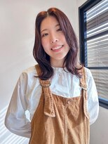 アンドファインヘアービューティー(AND FINE hair beauty) 透明感ピンクカラー!!