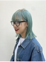 エイチ(H eitf) H【eitf】原宿.表参道/ハイトーンカラー/ミントカラー/ブリーチ