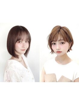【カット+カラー 5,500円】伸びても崩れない計算されたカット技術！数ヶ月後もキレイが続く♪【銀座駅3分】