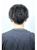 無造作　ツイスパ　ツーブロック　刈り上げ