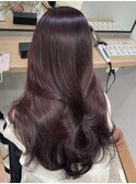 ☆春に人気のラベンダーピンクブラウン ツヤカラー☆