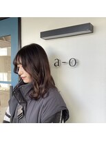 アオ 岡野 横浜(a-o)&nbsp;ミディアムスタイル☆