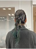 ロングツインテールアレンジ