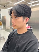 ノエ(noe)&nbsp;ニュアンスパーマ/韓国マッシュ/スパイキーショート/栄矢場町r12