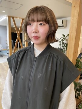 オアシス(oasis) 【oasisマミ】10代20代大人可愛い透明感ベージュカラー/ブリーチ