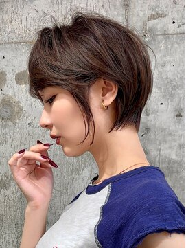 シー バイ ロンド 新宿(Sea by Lond) 【福島】イメチェン×美髪[外はねボブ/ボブ/グレージュ]