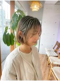 地毛ハイライト