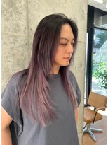 ヌエン 渋谷(NU/EN)&nbsp;ロングレイヤー×ラベンダーバレイヤージュ